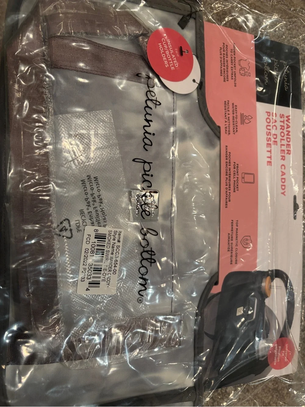 Petunia Pickle Bottom Wander Stroller Caddy